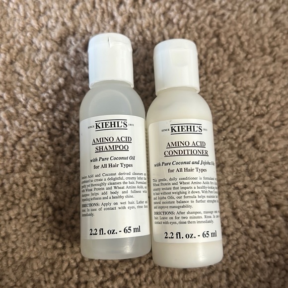 Kiehl's Hair Brand New Travel Sized Kiehls Shampoo And Conditioner